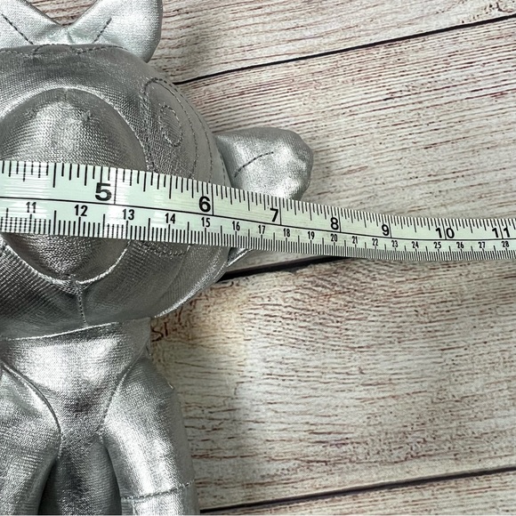 Pokemon 25th Anniversary Silver Grookey Plush Stuffed Animal 8" Metallic - Picture 7 of 9